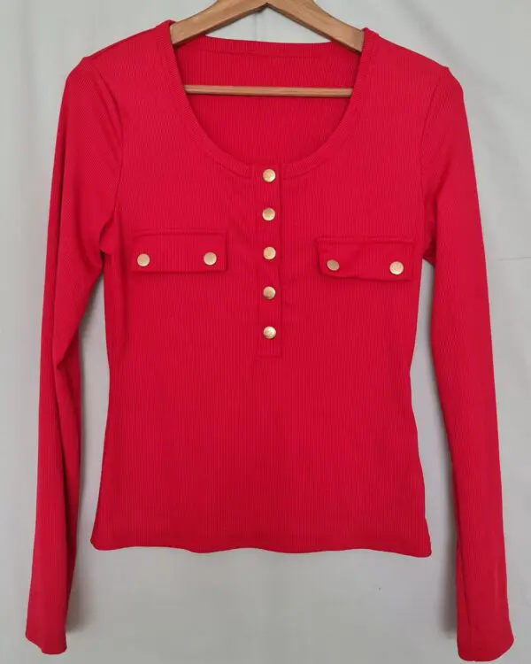 Shein Women's Red Top L / UK 16-18