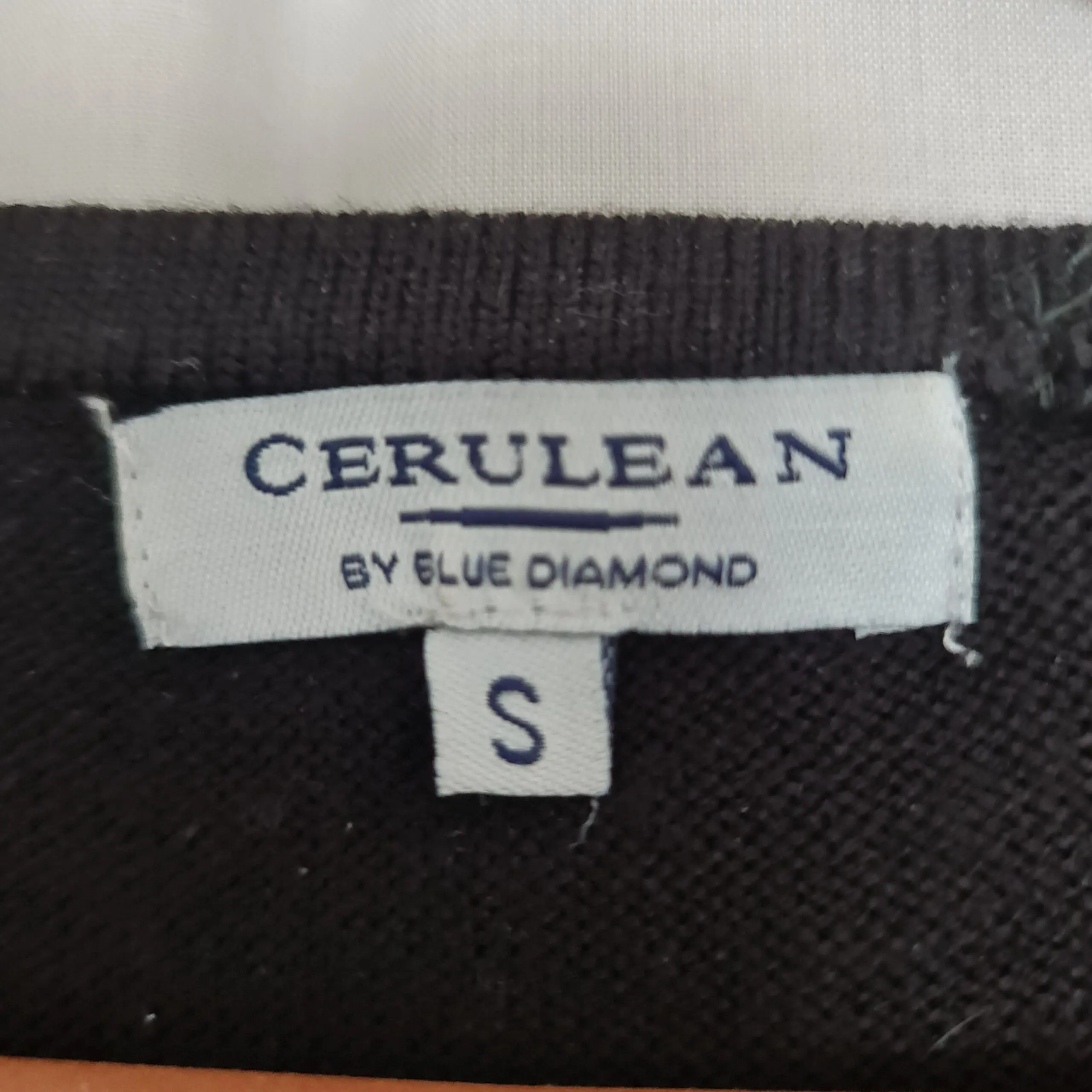 Cerulean Womens Black Sequin Christmas Jumper S UK 8-10 - Image 4