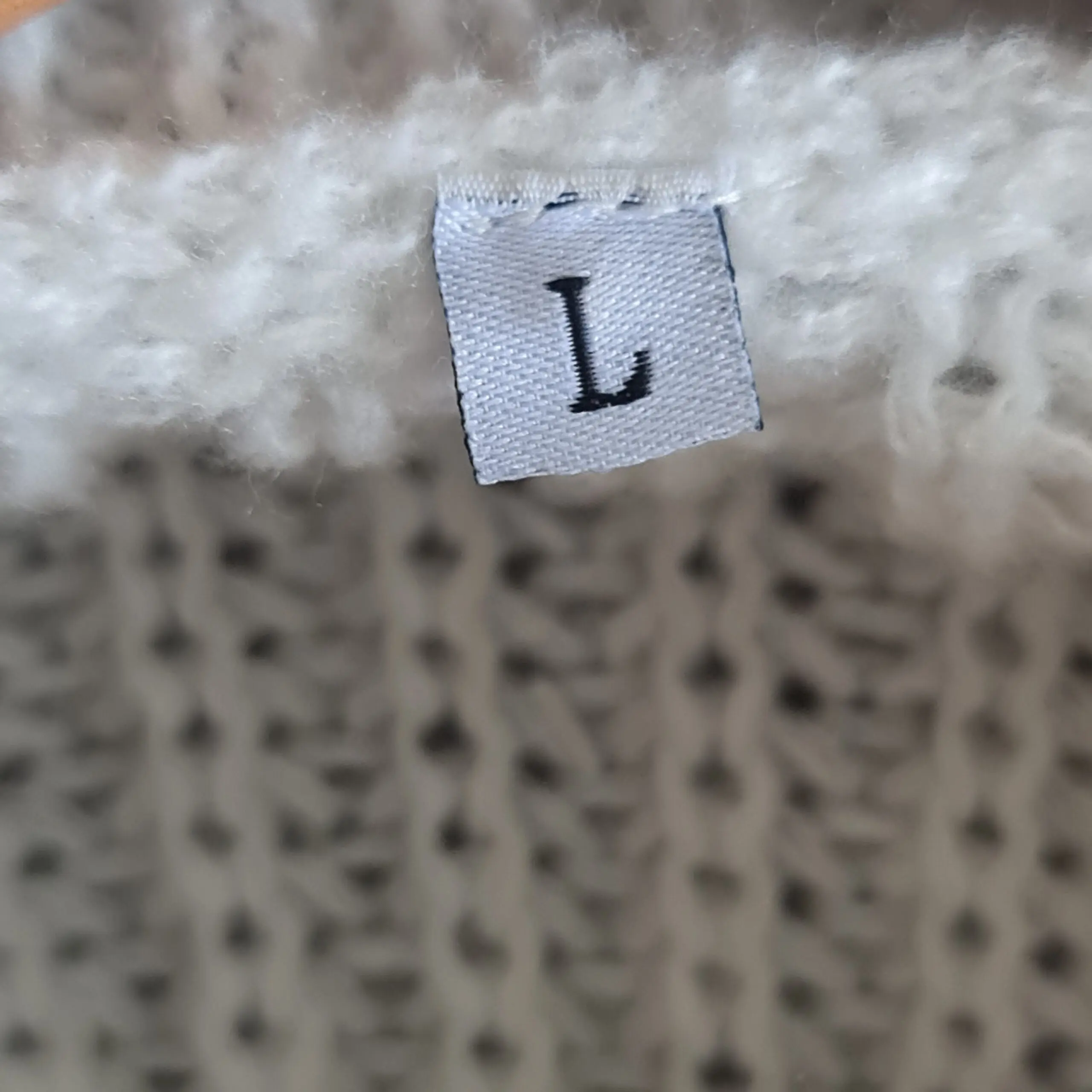 Womens White Cherry Applique Knit Jumper L UK 16-18 - Image 3