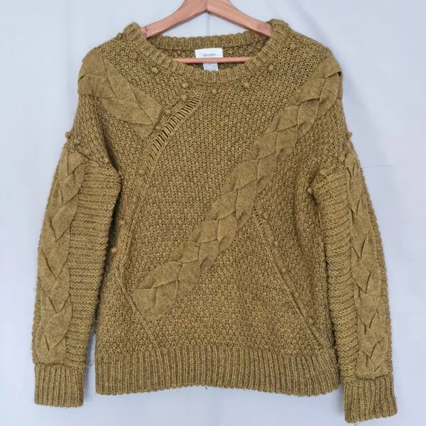 La Redoute Women's Khaki Brown Jumper S UK 8-10