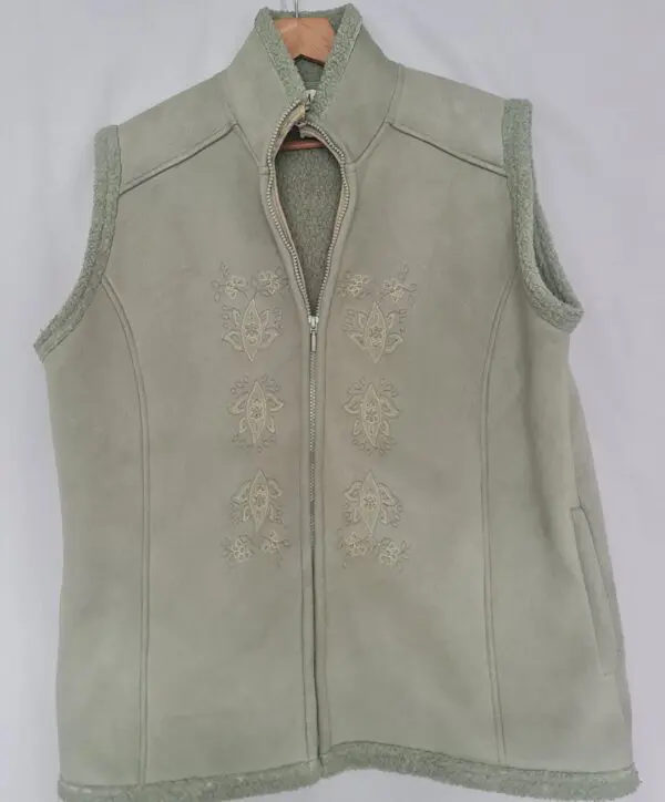 EWM Pure Classics Womens Mint Fleece Lined Gilet L UK 16-18