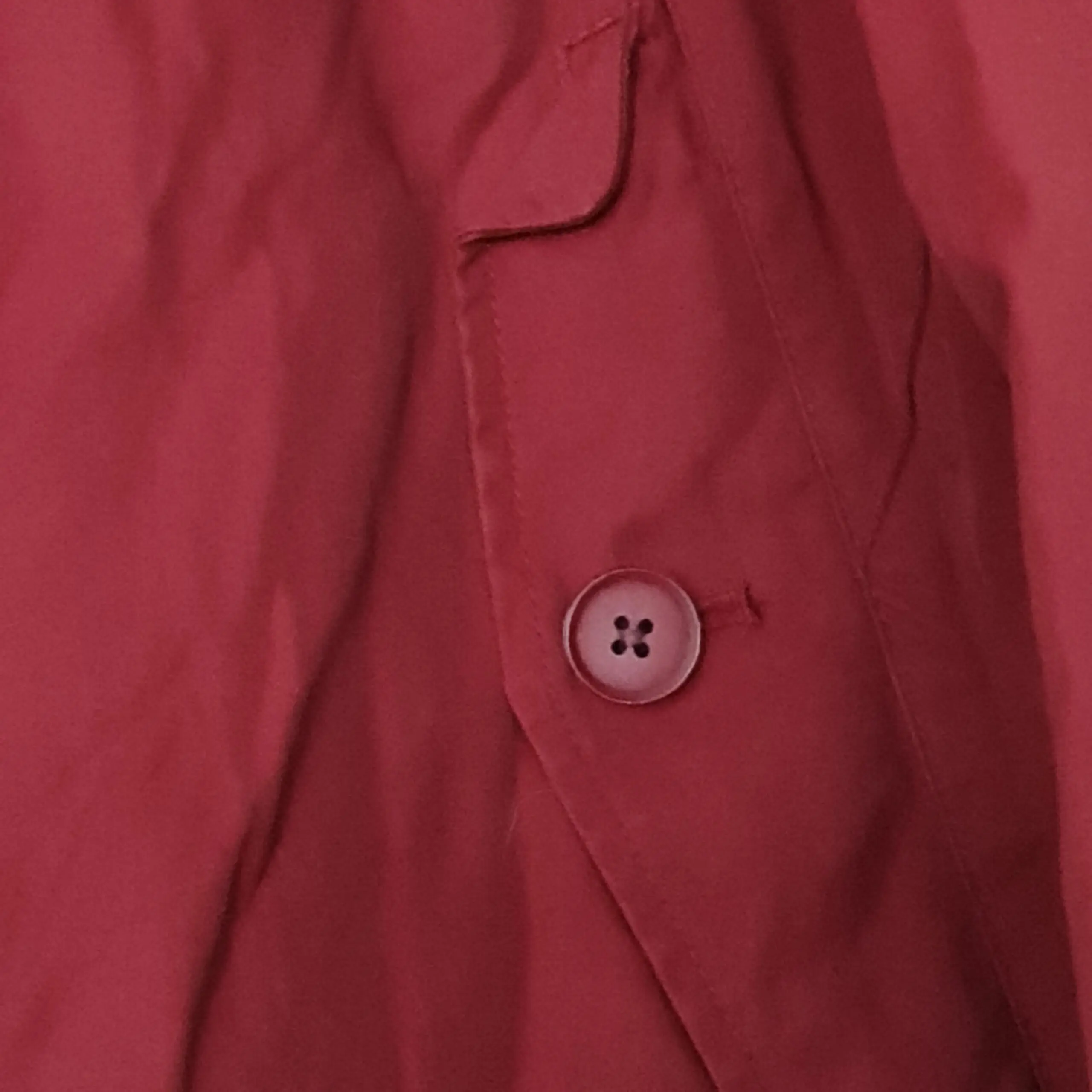 Marks & Spencer Mens Burgundy Harrington Jacket Size XL - Image 2