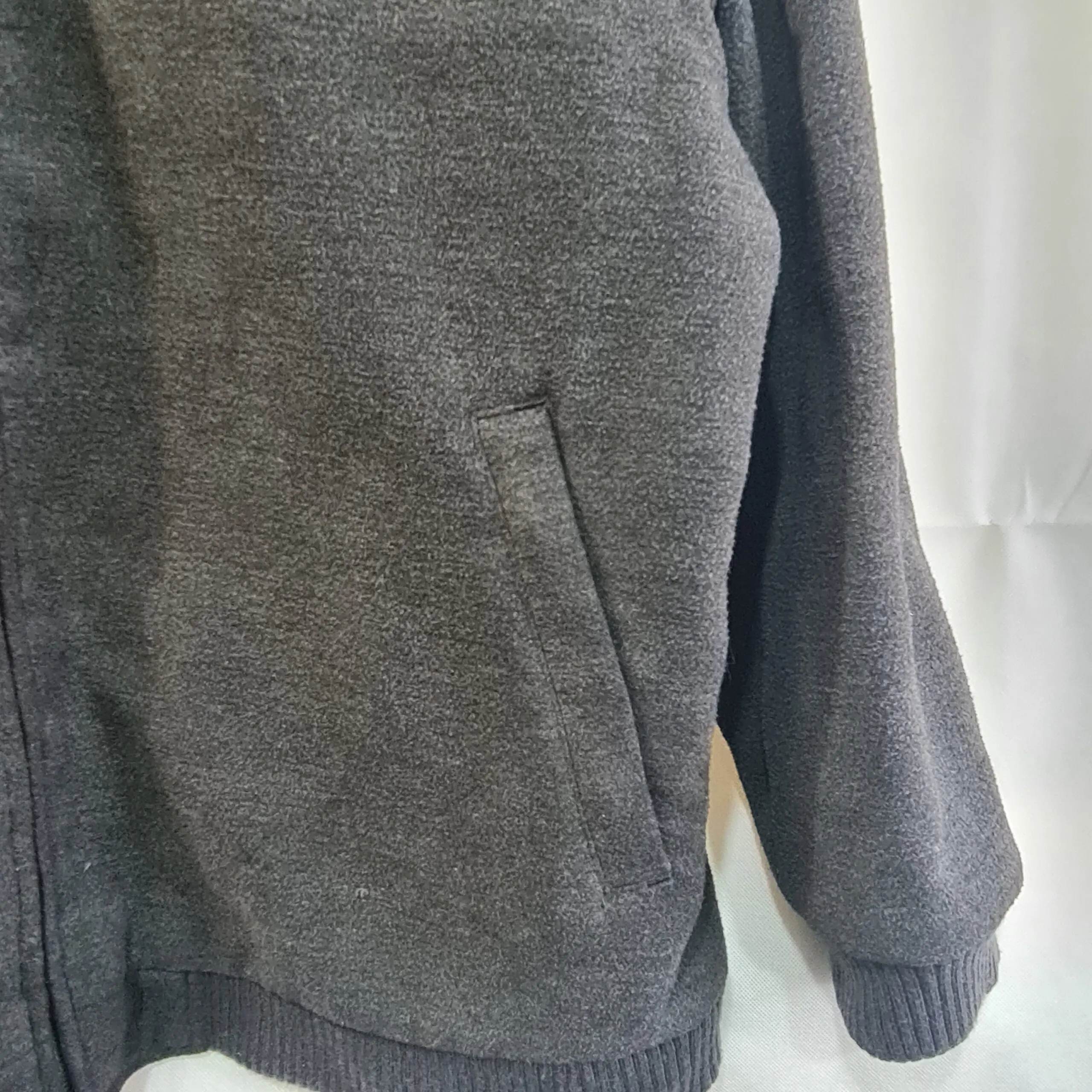 Greenwoods Mens Grey Harrington Jacket XL Full Zip - Image 2
