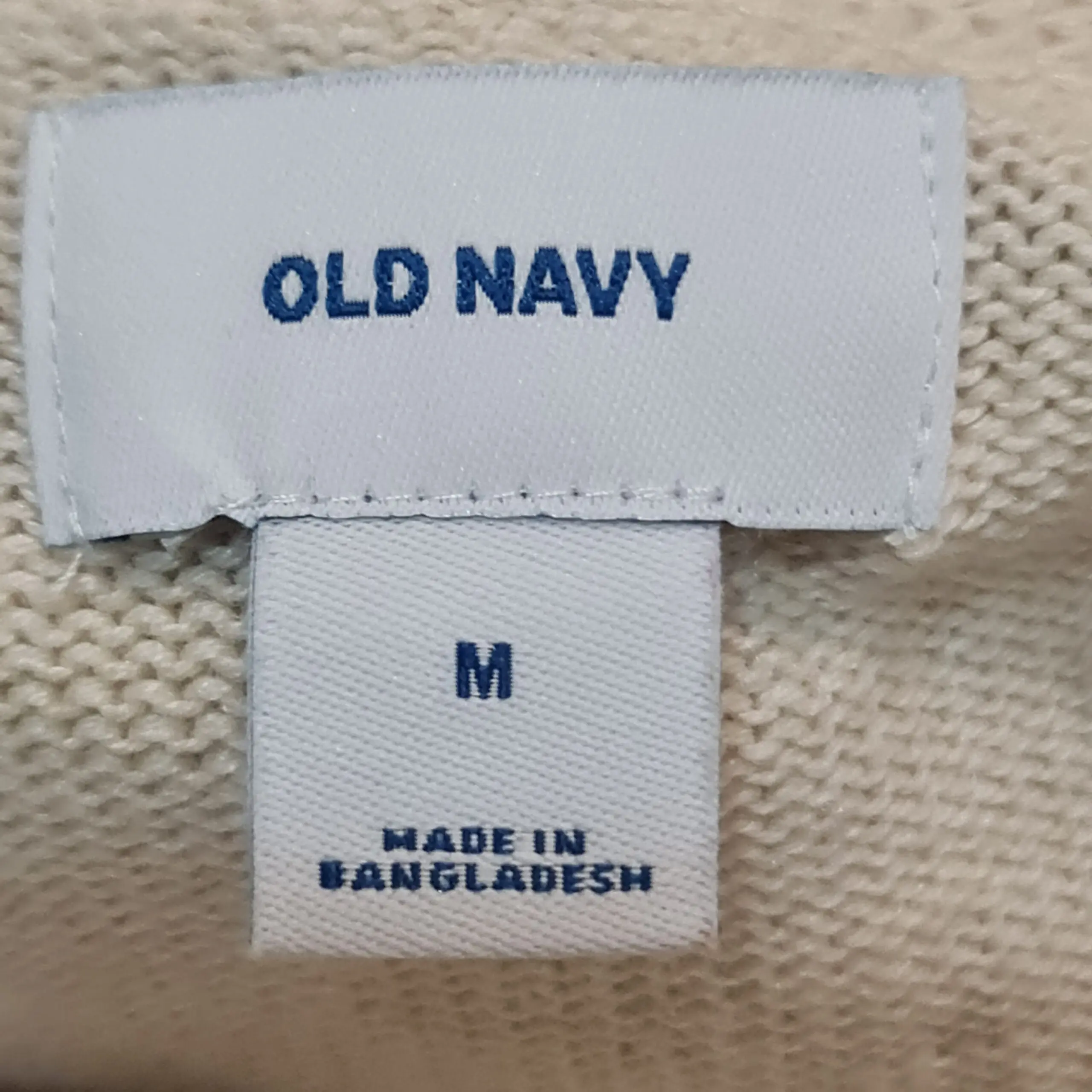 Old Navy Womens Cream Open Front Long Cardigan M UK 12-14 - Image 4