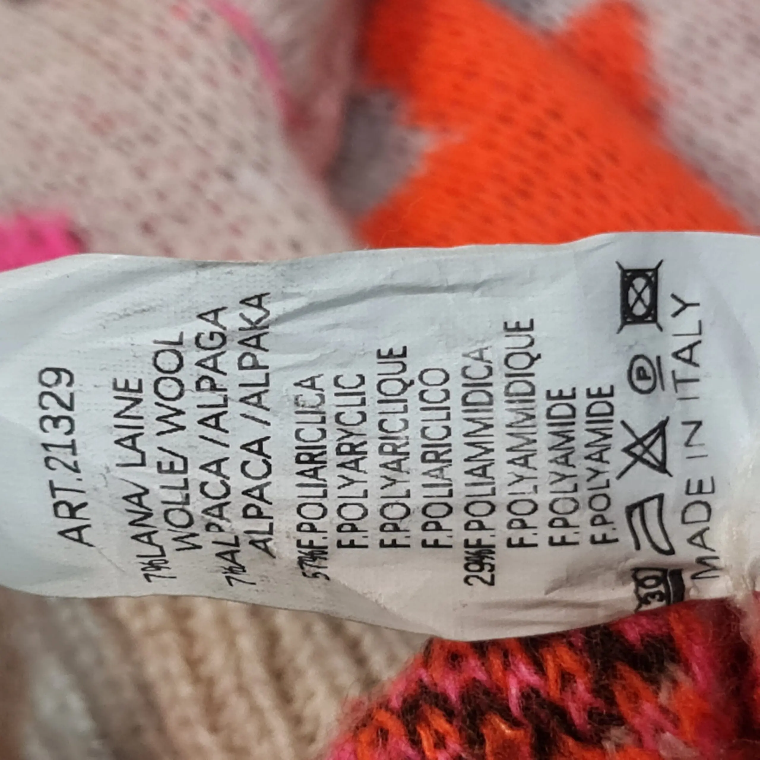 Peony Womens Grey Star Wool Alpaca Blend Jumper M UK 12-14 - Image 3