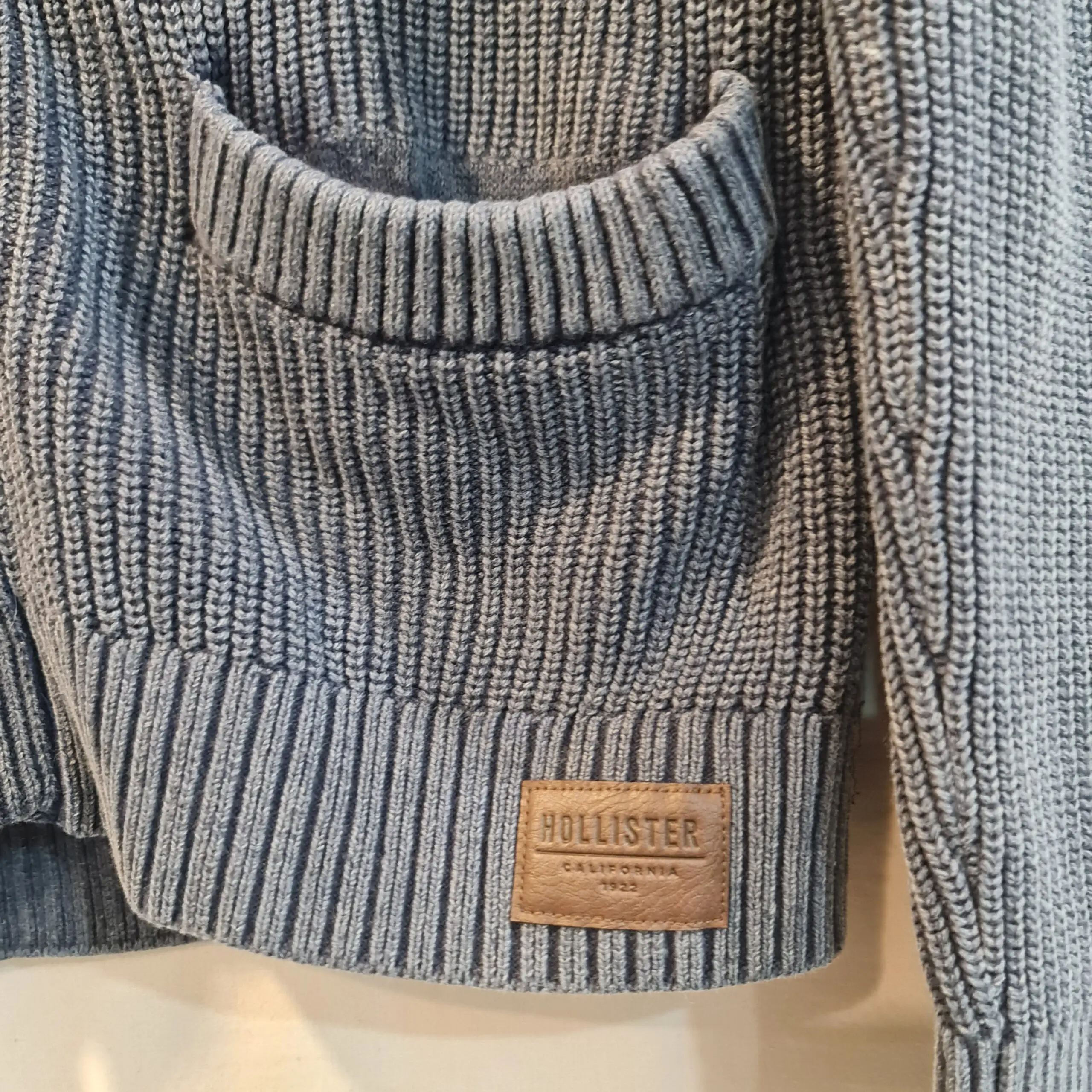 Hollister Mens Navy Shawl Collar Cardigan M - Image 2