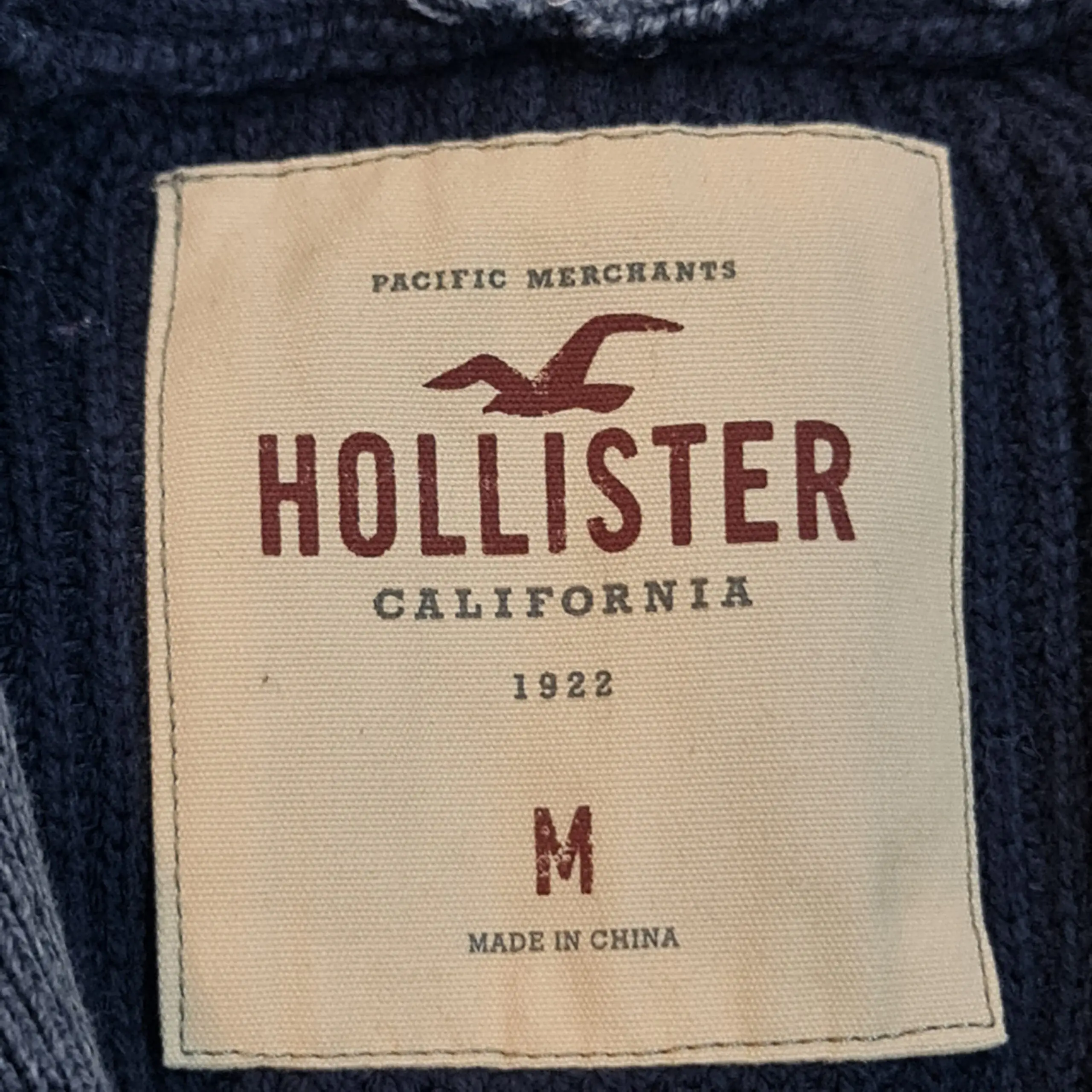 Hollister Mens Navy Shawl Collar Cardigan M - Image 5