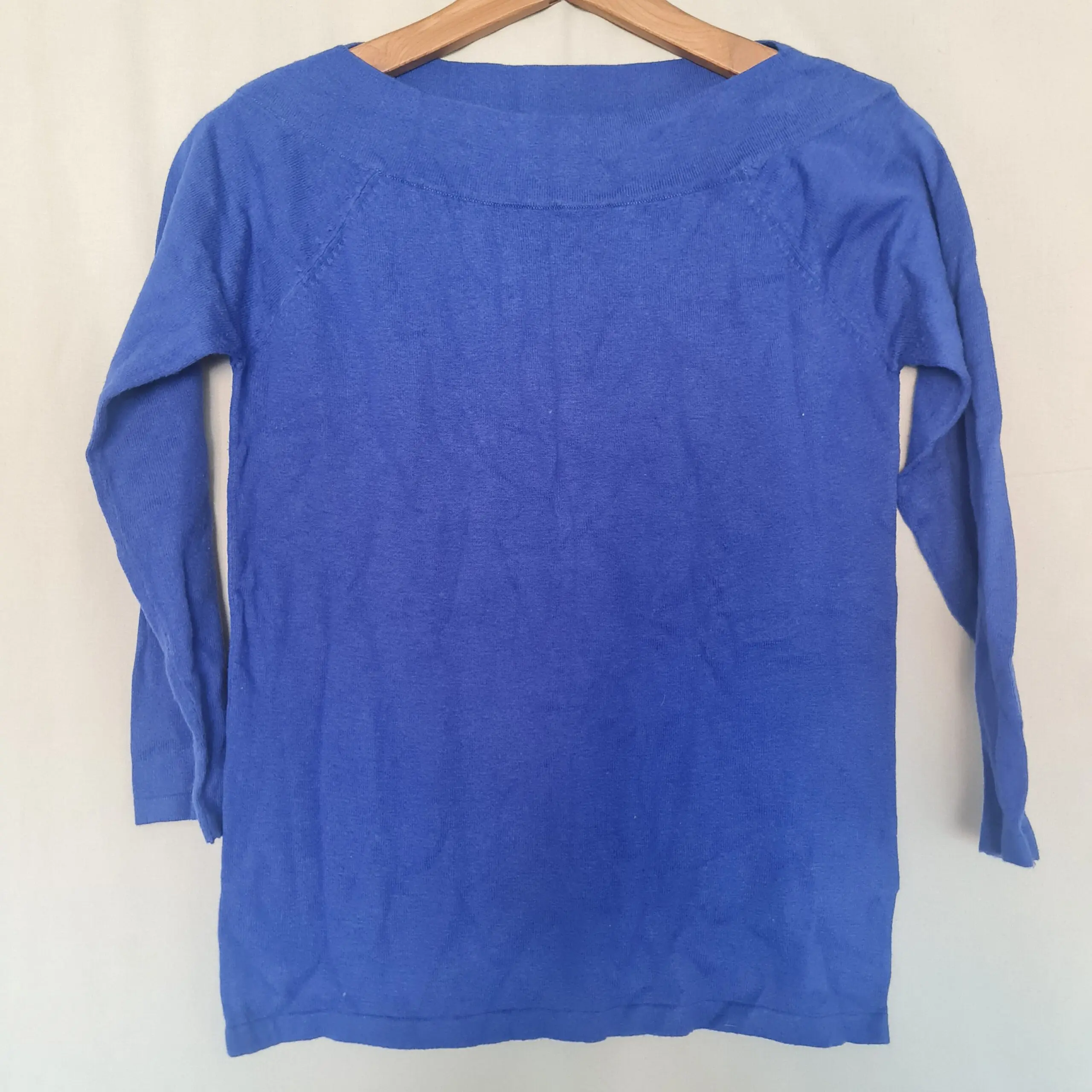 Next Womens Blue Boat Neck Jumper UK 6
