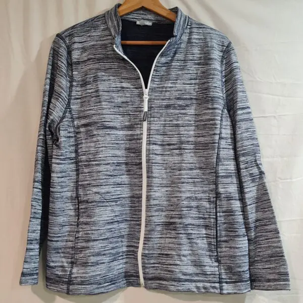 Talbots Womens Grey Full Zip Active Jacket XL UK 20-22