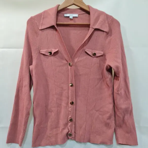 Next Womens Rose Collared Button Cardigan M UK 12-14
