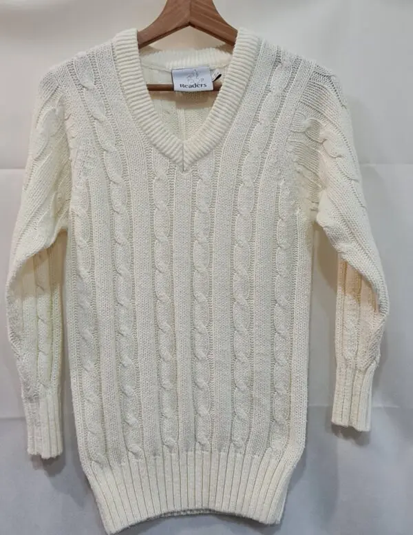 Readers Girls' Cream Cable Knit Jumper 10 years / 140 cm