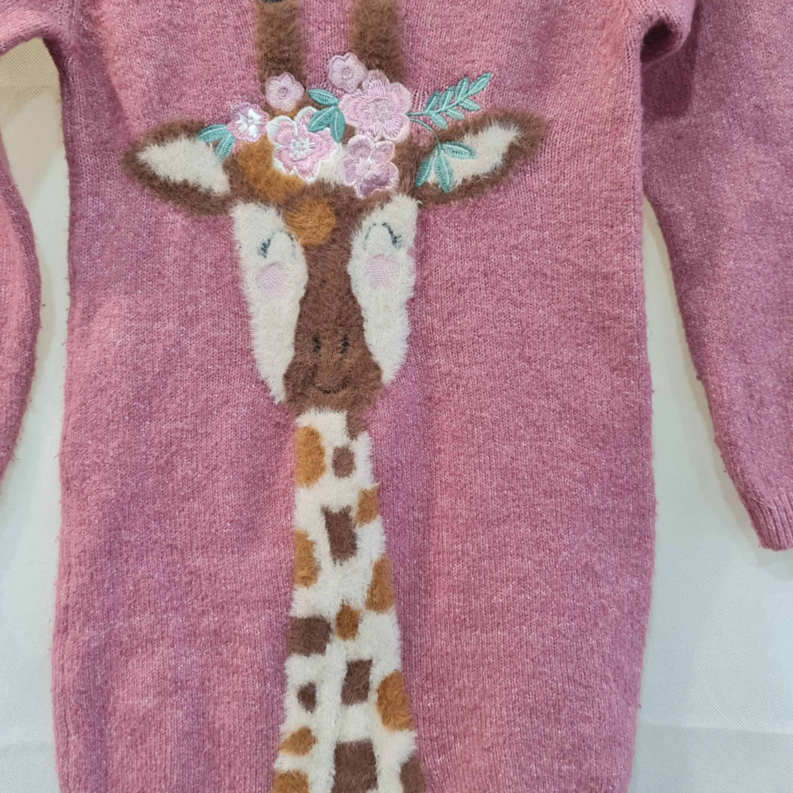 Primark Rose Floral Reindeer Dress 7 years / 122 cm - Image 2