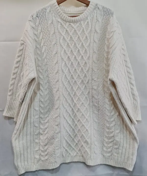 ASOS Design Women's Cream Pullover Jumper M / UK 12-14