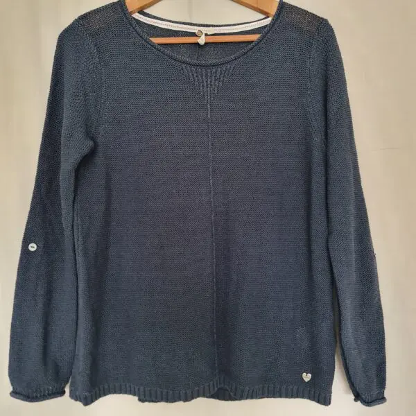 White Stuff Women's Navy Jumper M / UK 12-14