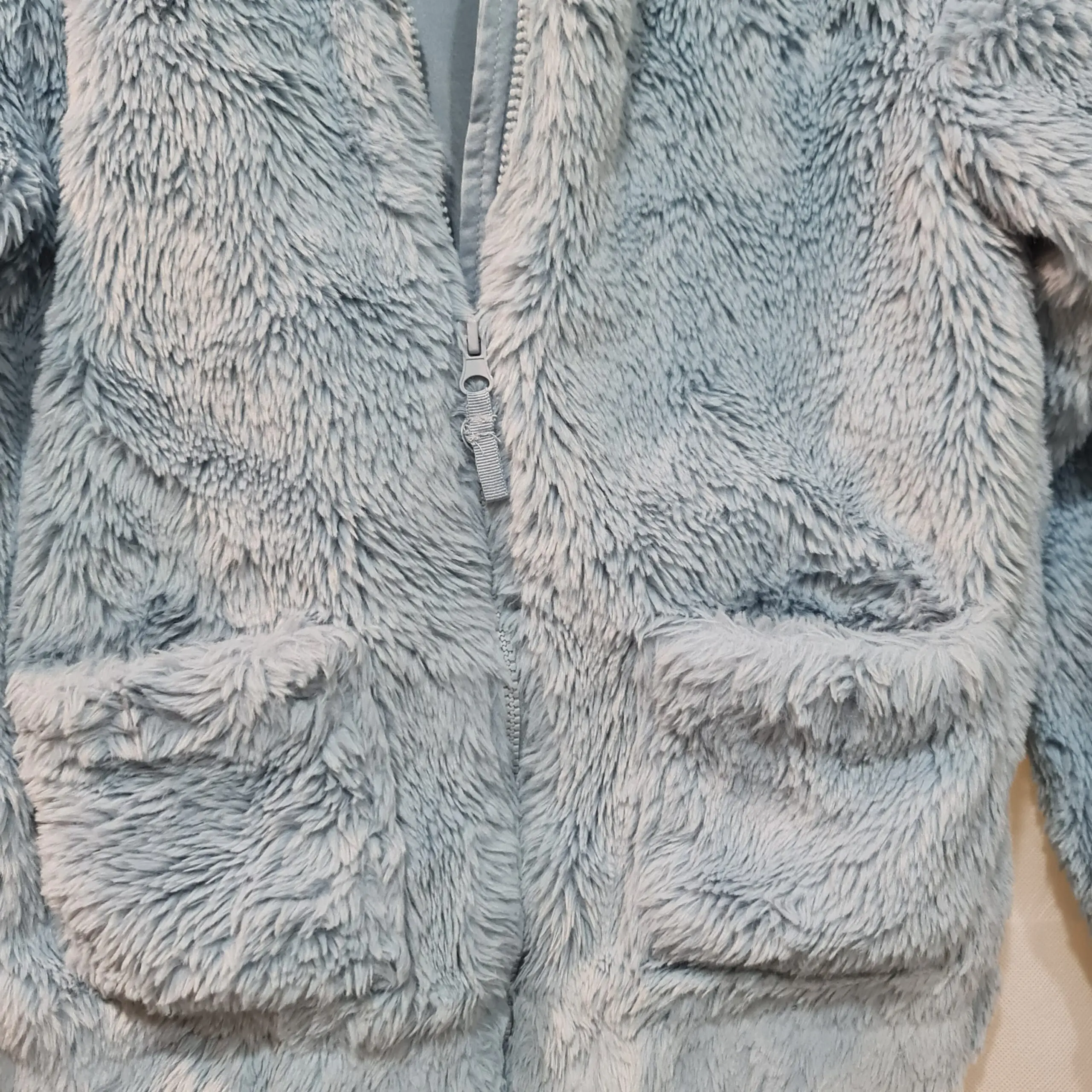 H&M Kids Light Blue Full Zip Fleece Jacket 14 years / 164 cm - Image 2