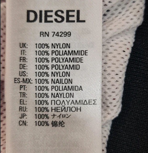 Diesel Red Nylon Windbreaker Jacket 12Y 150/68 - Image 3