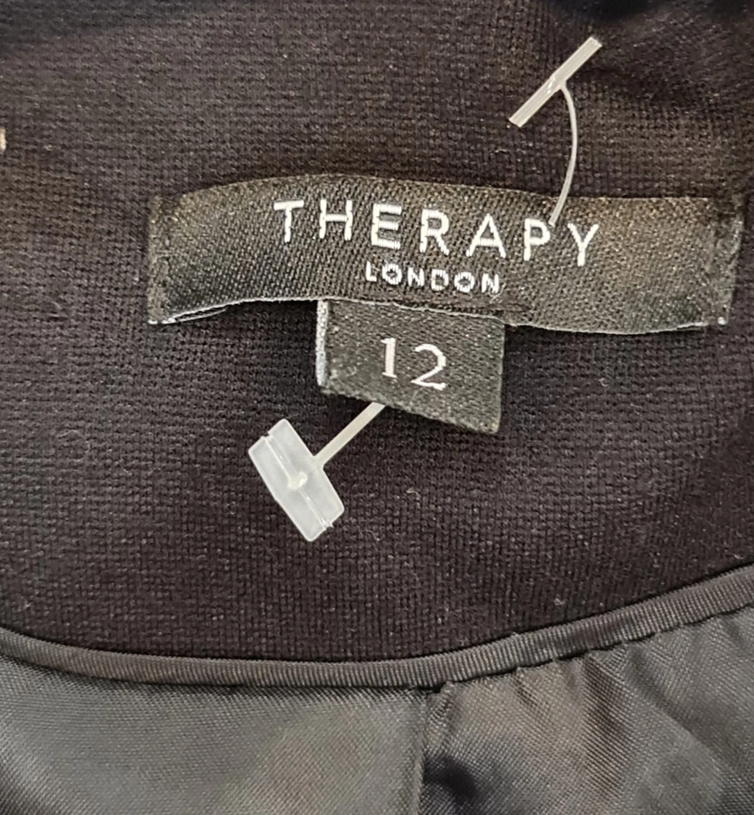 Therapy London Women’s Black Blazer Jacket UK 12 - Image 2