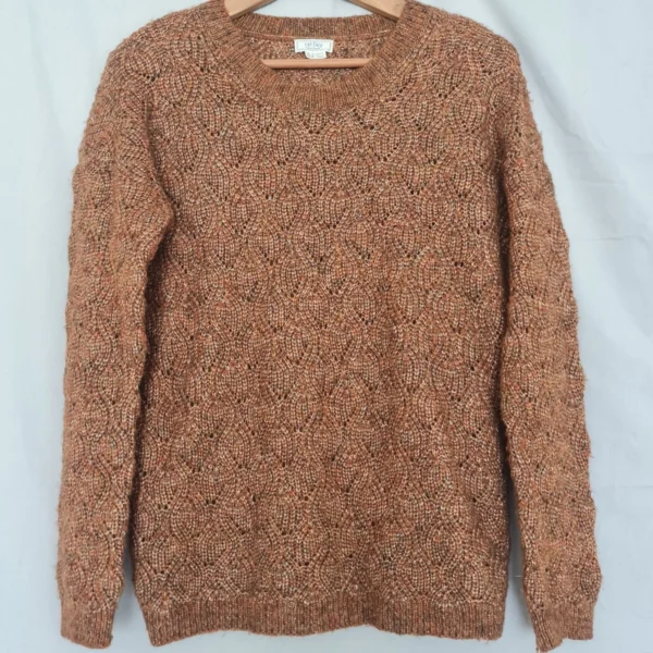 FatFace Women’s Knitted Jumper Brown S / UK 8-10