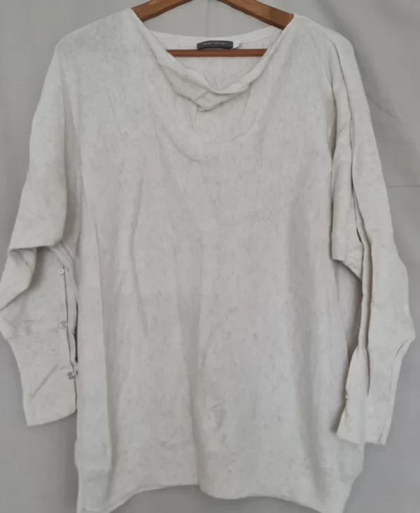 Mint Velvet Women’s Cowl Neck Button Sleeve Jumper UK 16-18