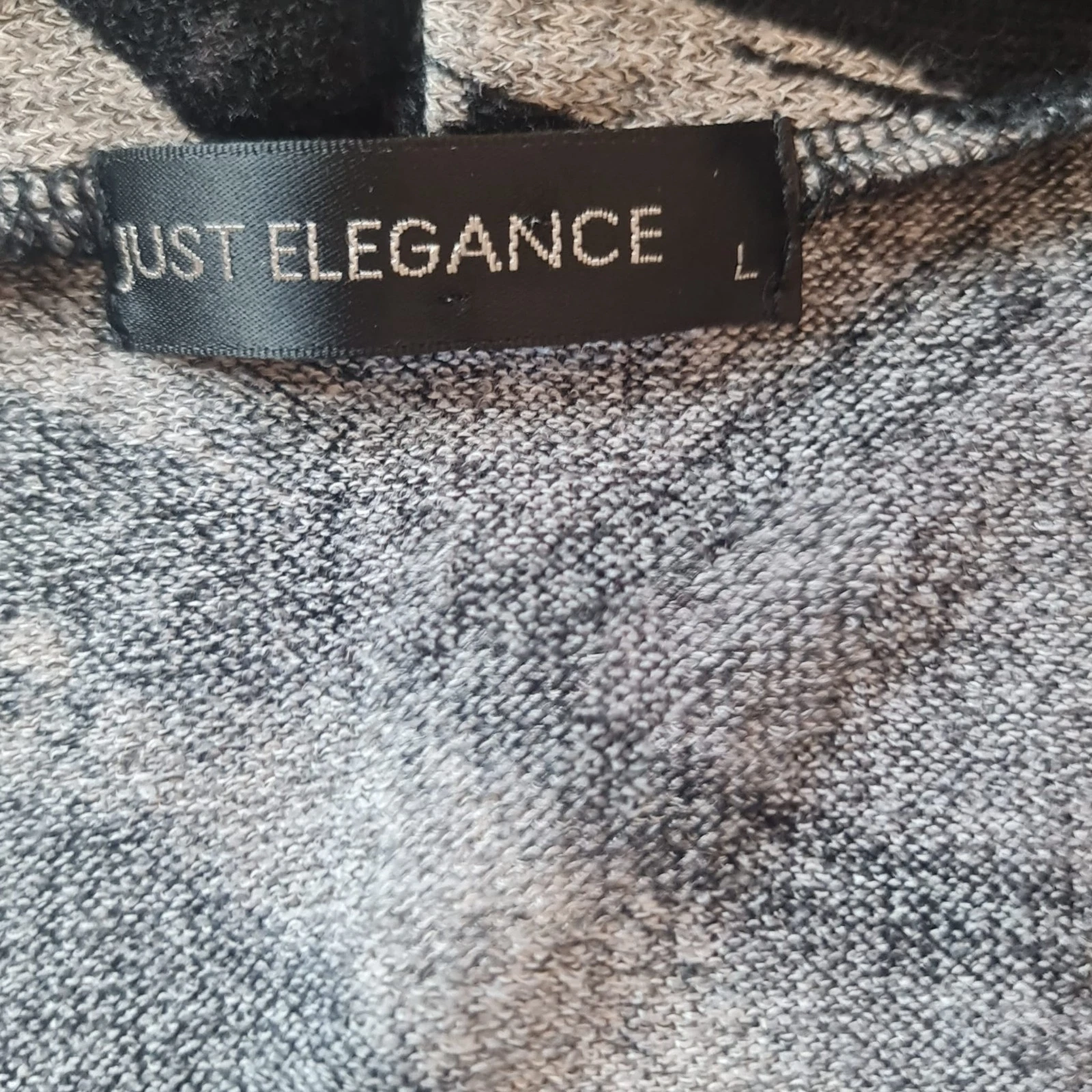 Just Elegance Women’s Open Front Jacket Cardigan Black UK 16-18 - Image 2