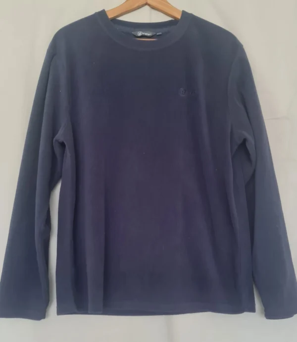 Hi Gear Men’s Fleece Jumper Navy Blue Outdoor Pullover M