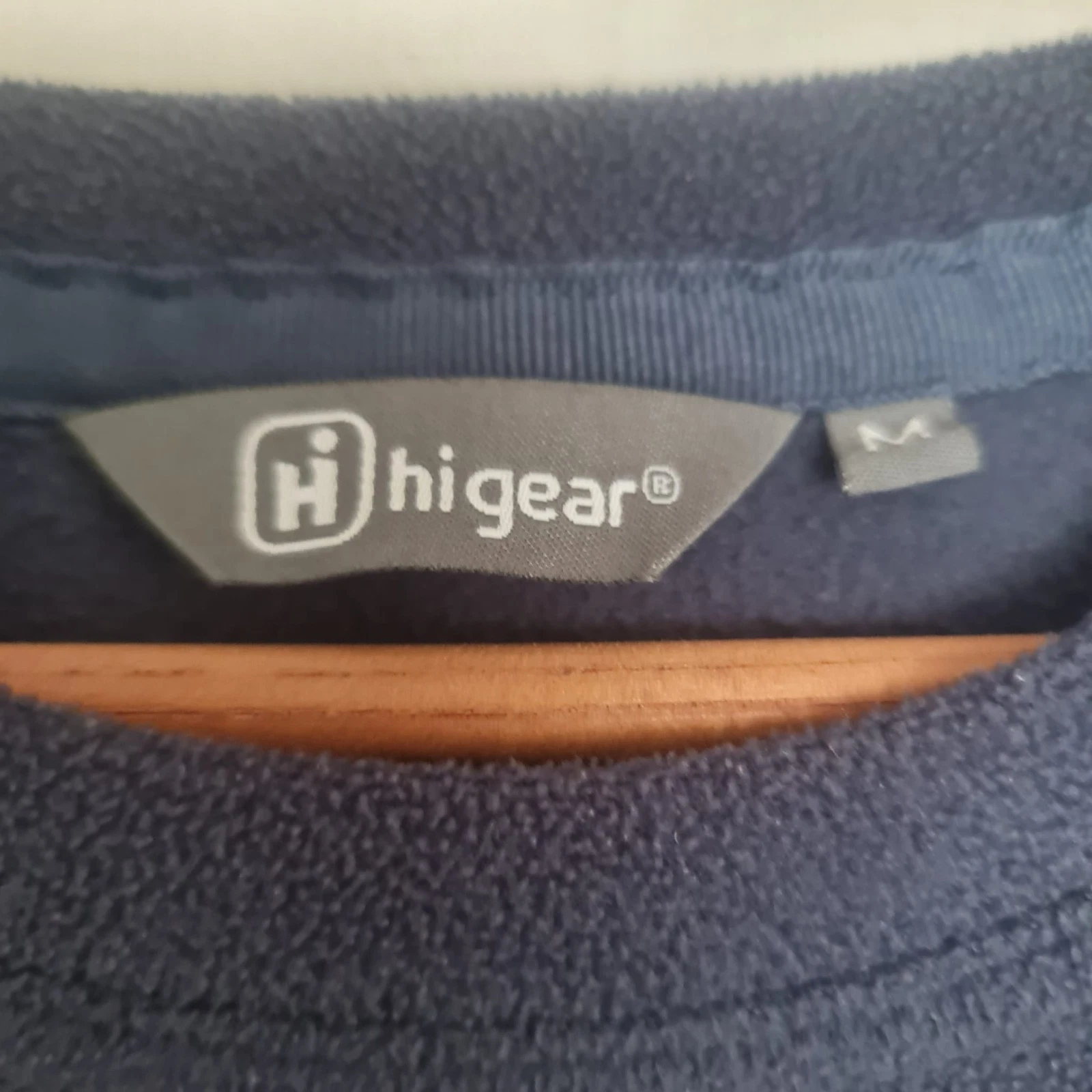 Hi Gear Men’s Fleece Jumper Navy Blue Outdoor Pullover M - Image 3