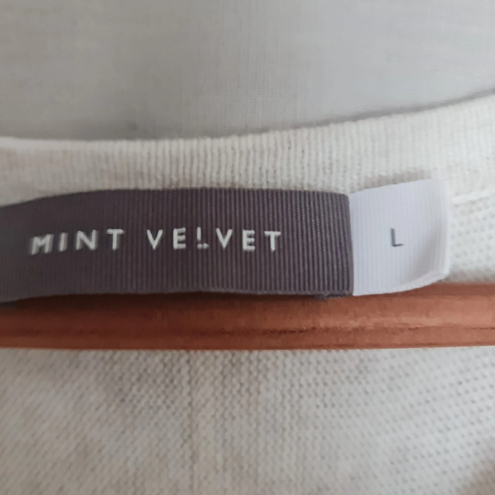 Mint Velvet Women’s Cowl Neck Button Sleeve Jumper UK 16-18 - Image 3