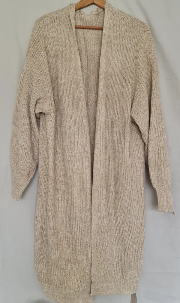Emery Rose Women’s Longline Open Front Cardigan M / UK 12-14