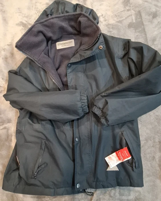 Waterproof Hooded Jacket Fleece Lined Result 13 Years / 158 cm