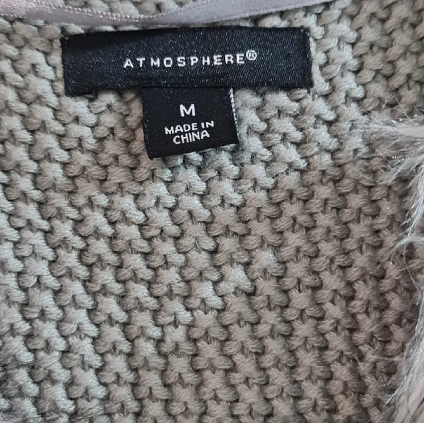 Atmosphere Women’s Faux Fur Gilet Grey Vest M / UK 12-14 - Image 3