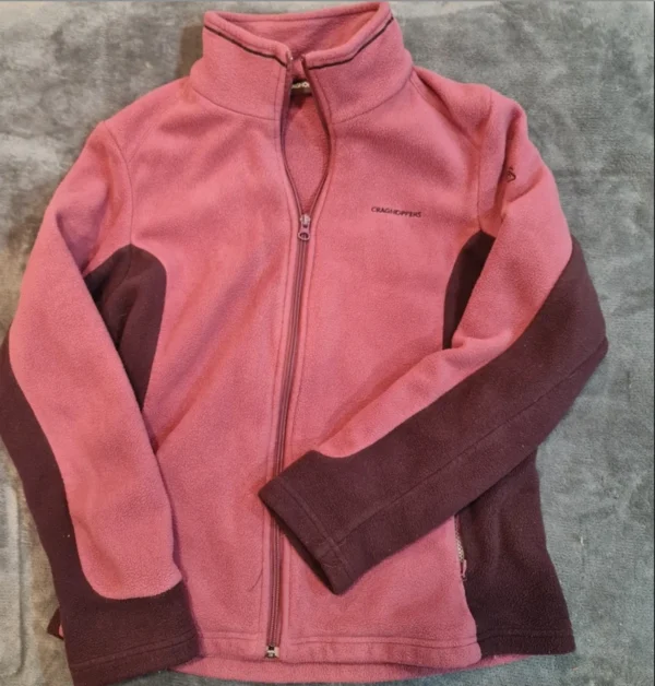 Craghoppers Women’s Fleece Jacket Full Zip Burgundy L / UK 16-18