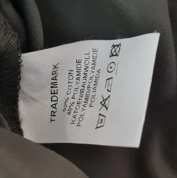 Bleu 123 Women’s Khaki Utility Jacket M / UK 12-14 - Image 3