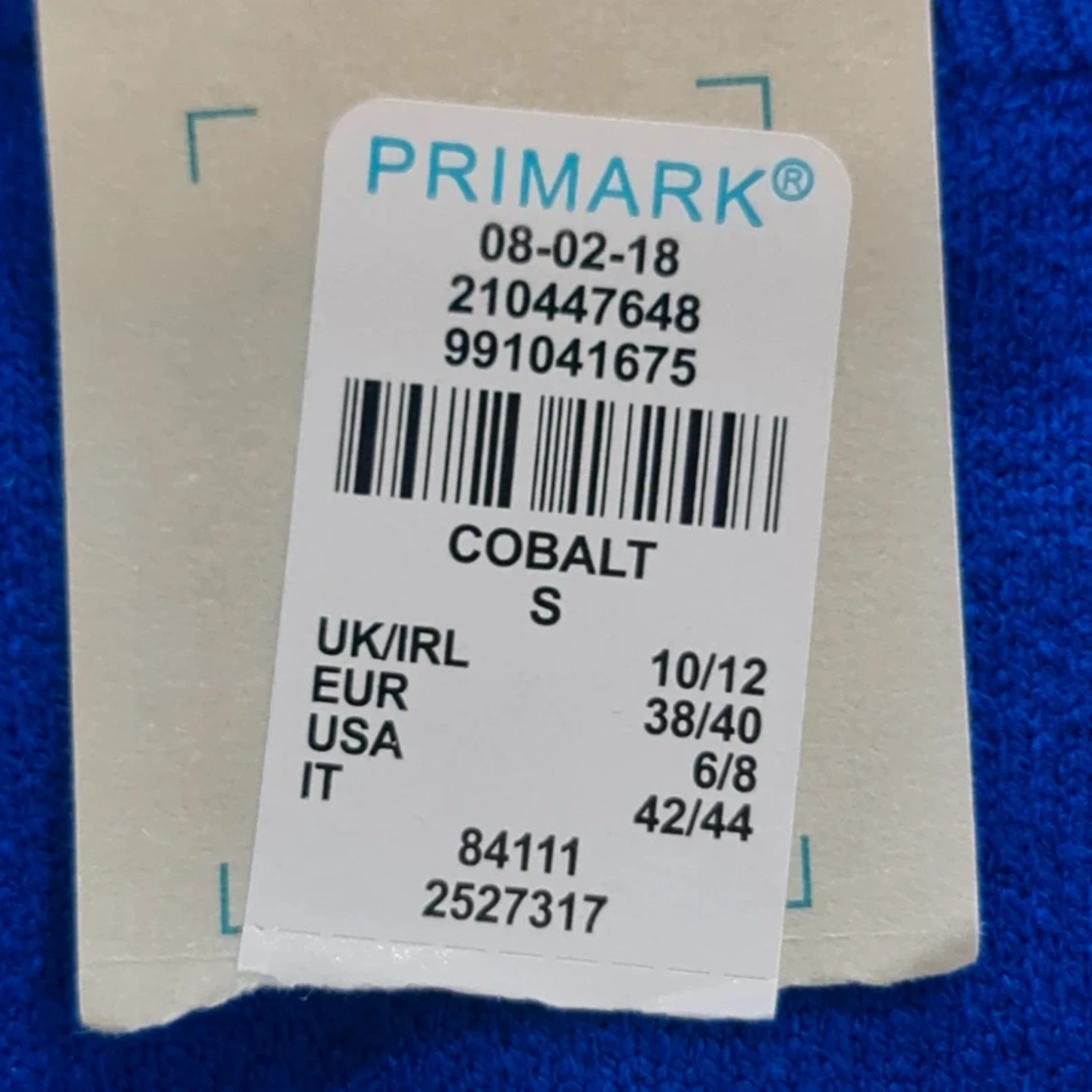 Primark Women’s Cobalt Blue Jumper S / UK 8-10 - Image 2