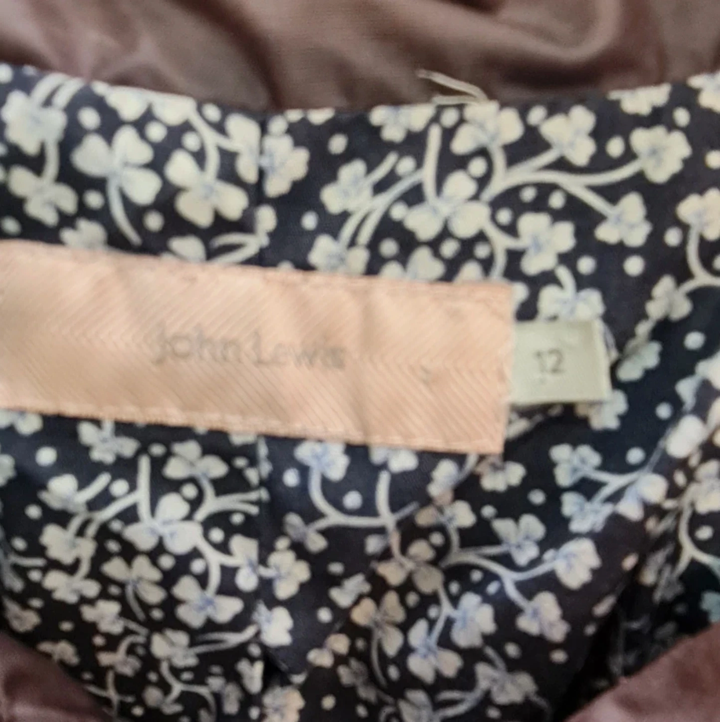 John Lewis Women’s Brown Lightweight Jacket M / UK 12-14 - Image 2