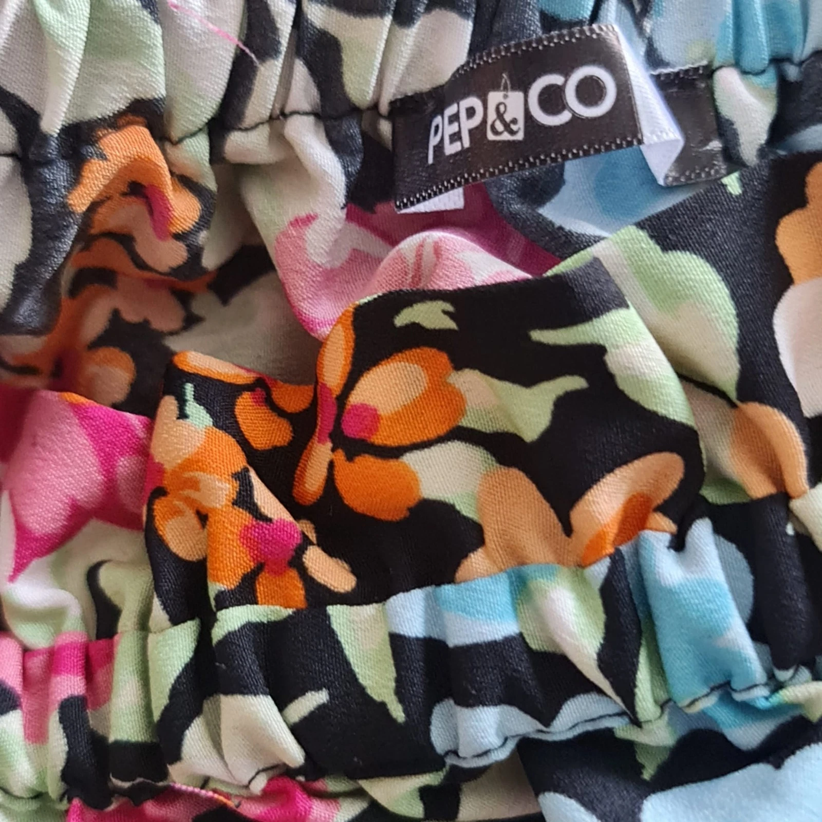 Pep&Co Women’s Floral Print Swing Dress Multi M UK 12-14 - Image 3