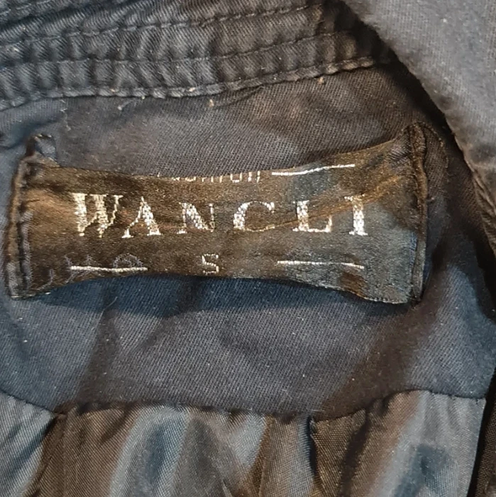 Wangli Women’s Trench Coat Black S / Belted Double UK 8-10 - Image 3