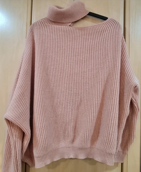 In The Style Women’s Pink Roll Neck Jumper XXXL / UK 28-30