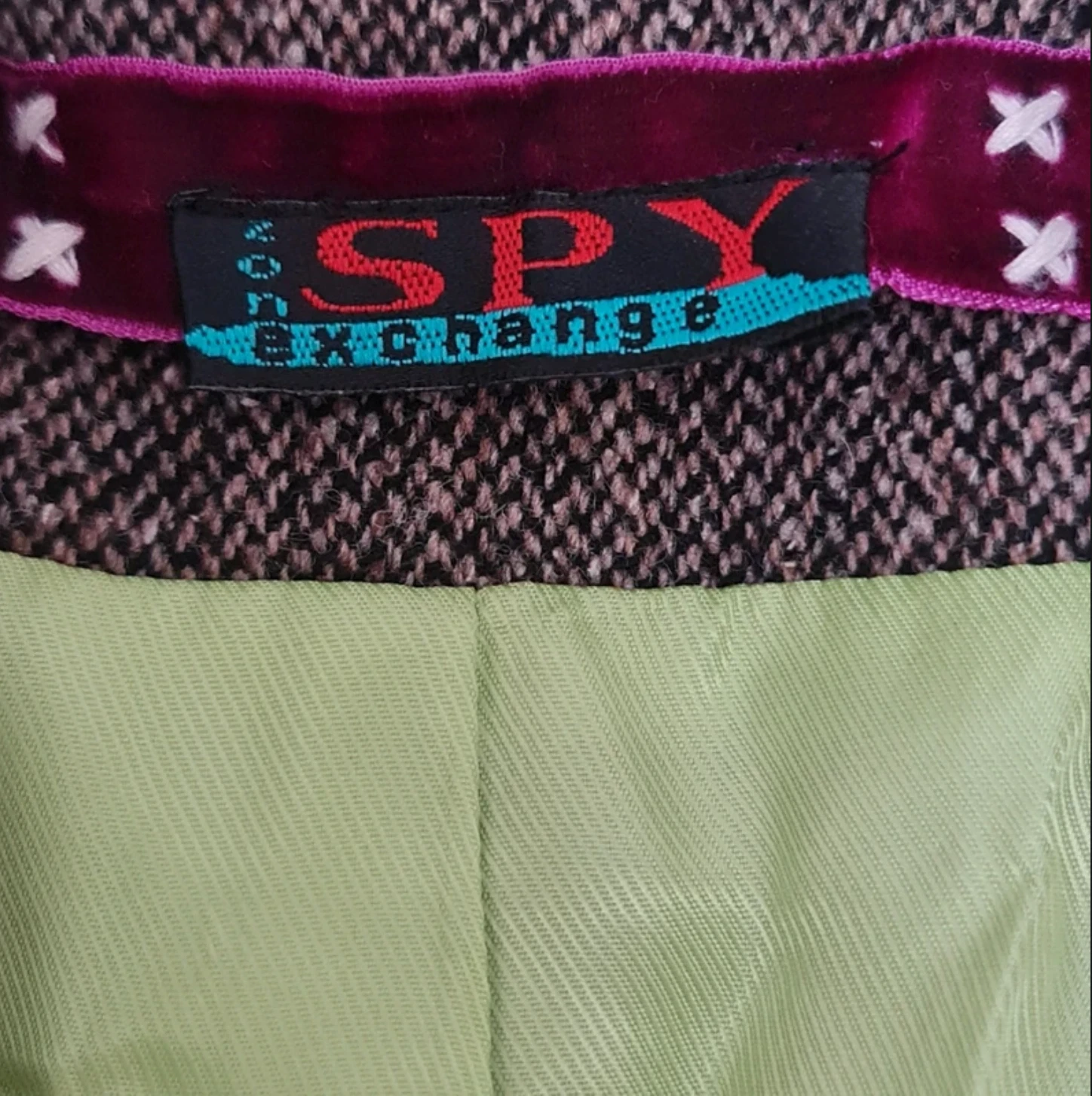 Spy Exchange Wool Blend Blazer Jacket S / UK 8-10 - Image 3
