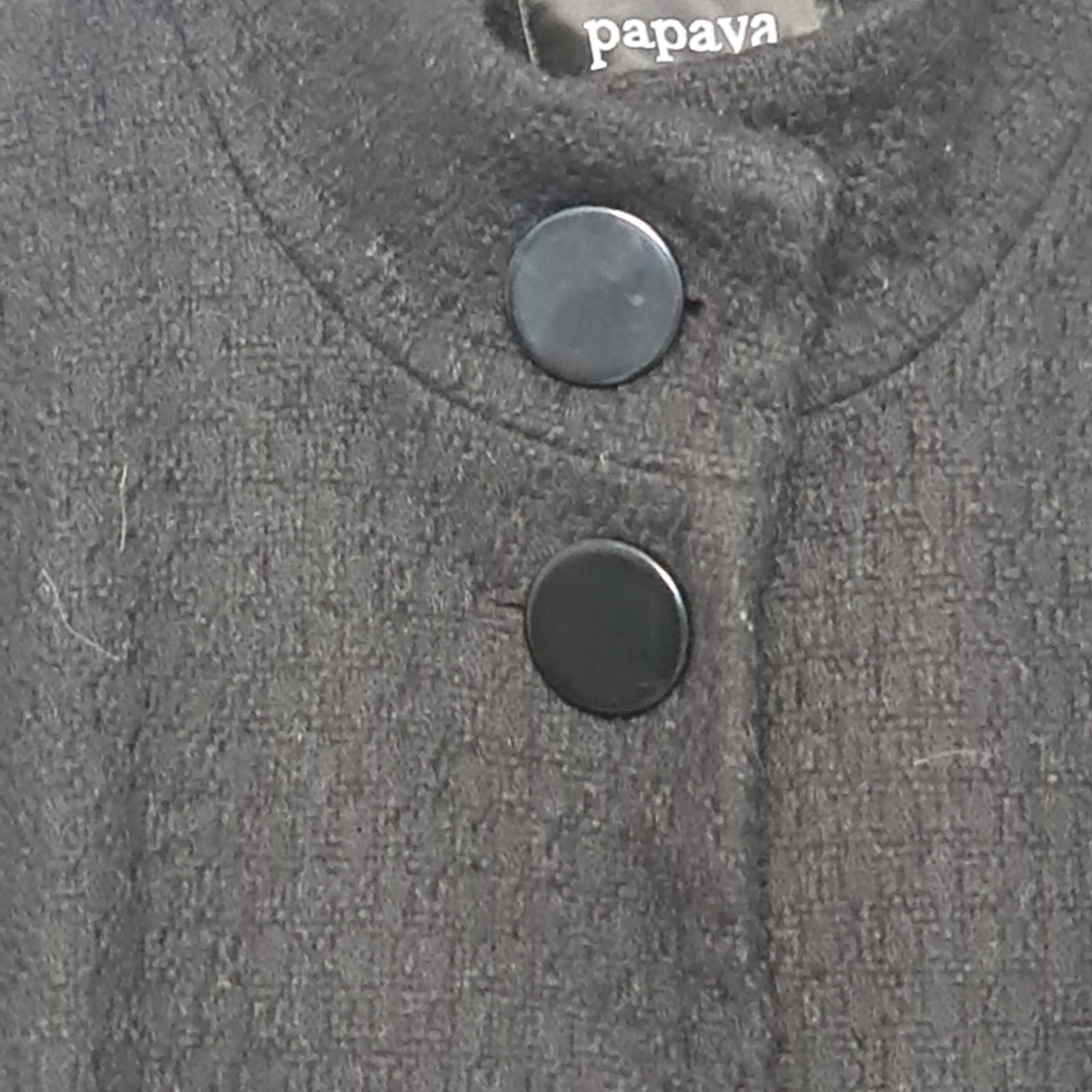 Papaya Women's Black Smart Blazer XL / UK 20-22 - Image 2