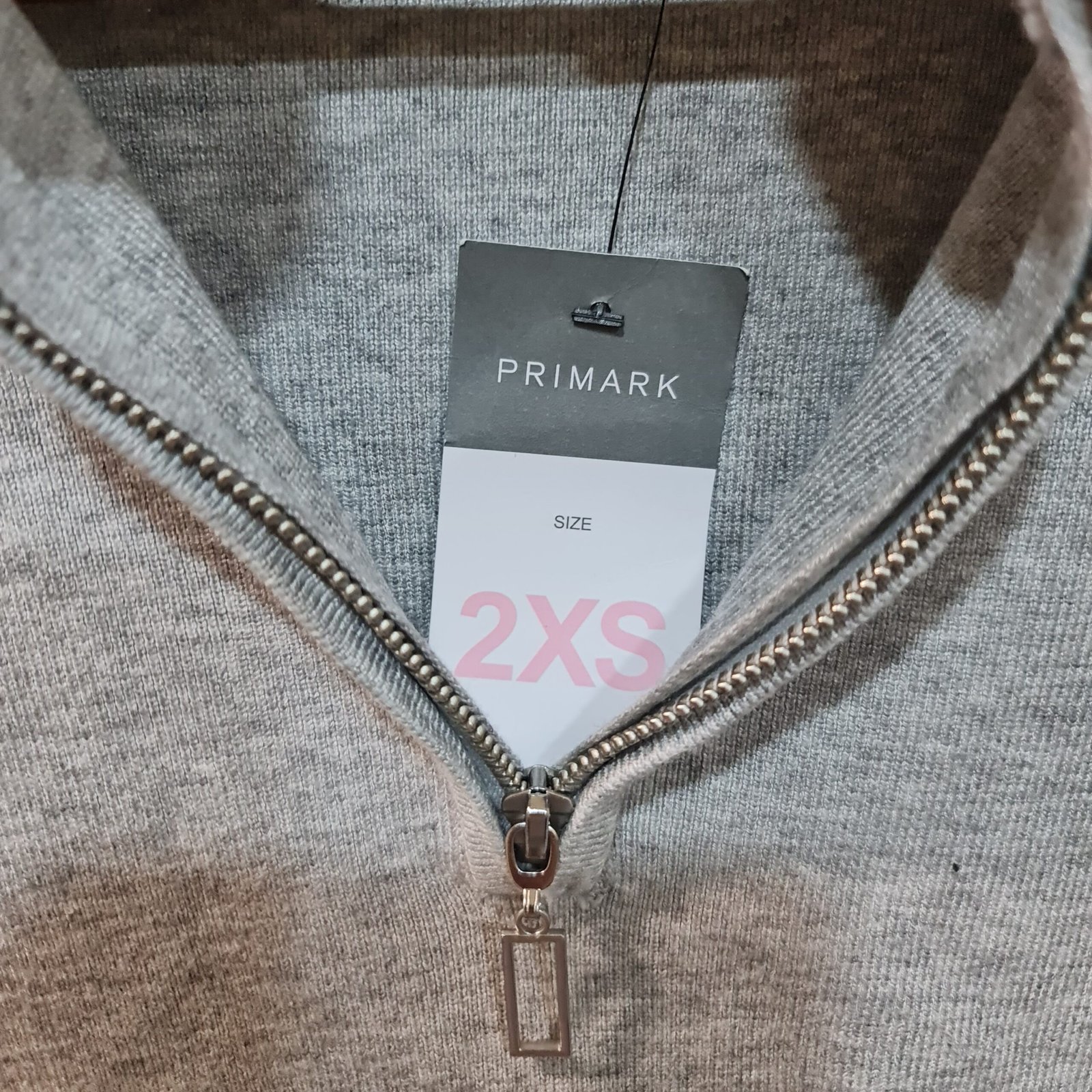 Primark Grey Jumper 2XS - Image 3