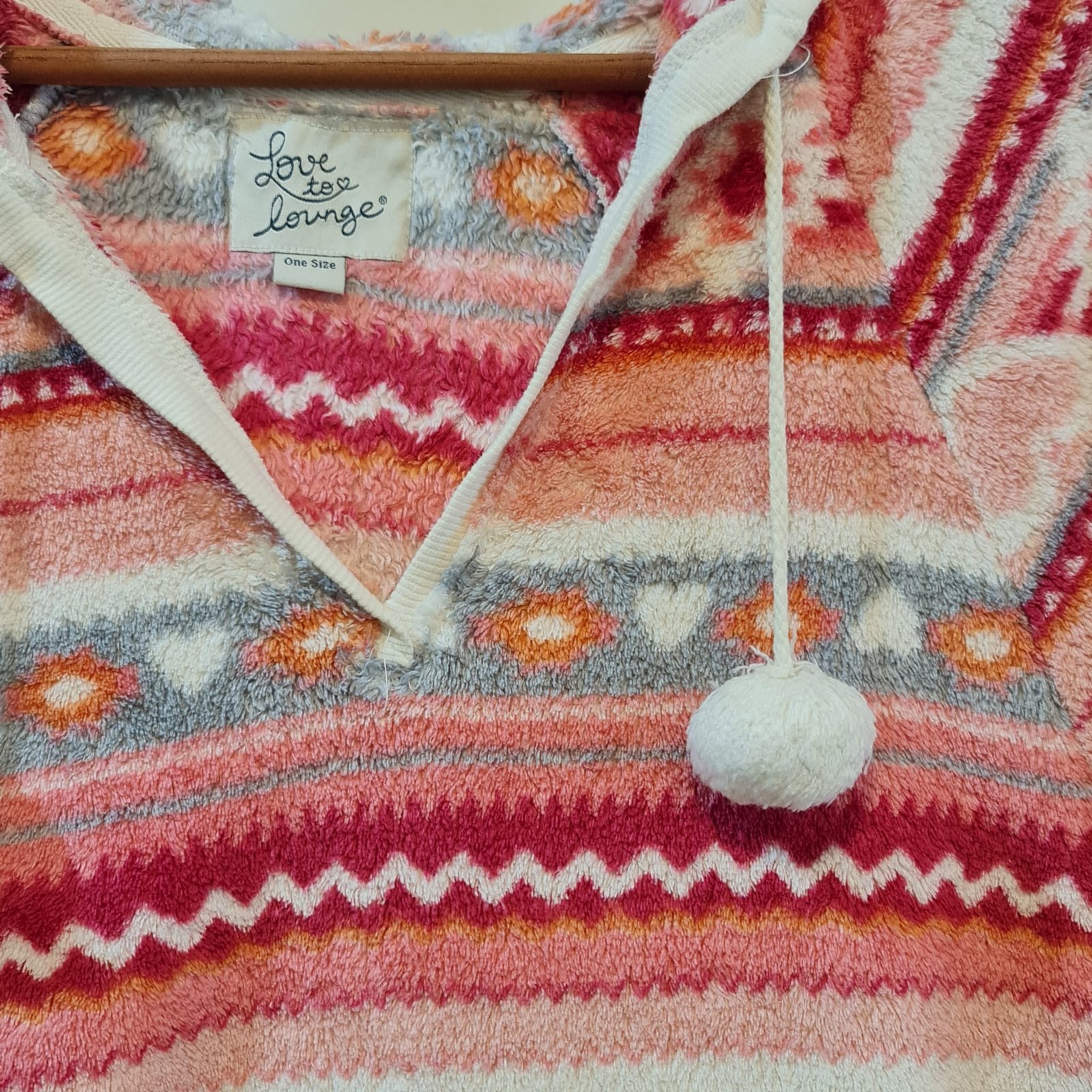 Love to Lounge Hooded lounge poncho One size - Image 3