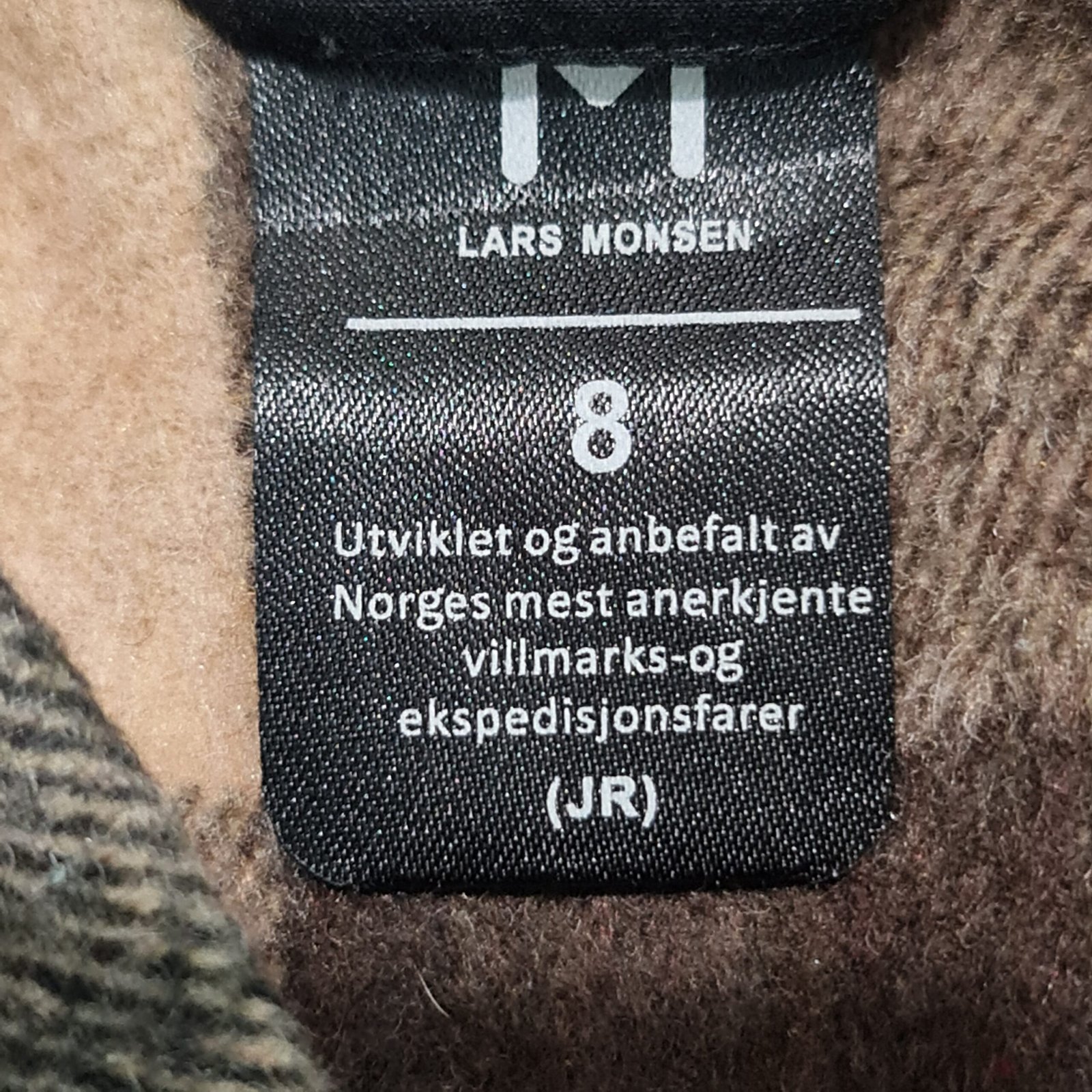 Lars Monsen Kids Brown Check Wool Blend Shirt Jacket Age 8 - Image 5